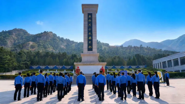 躬身祭英烈 忠诚铸检魂 | 双塔区人民检察院赴朝阳市烈士陵园开展祭扫活动